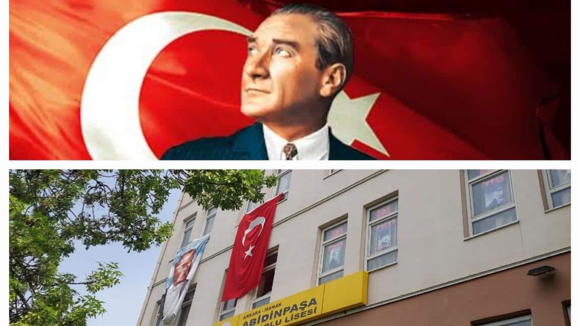 19 Mayıs Atatürk'ü Atatürk'ü Anma, Gençlik ve Spor Bayramımız Kutlu Olsun.  Zeki Dağlı/Abidinpaşa Anadolu Lisesi Müdürü 